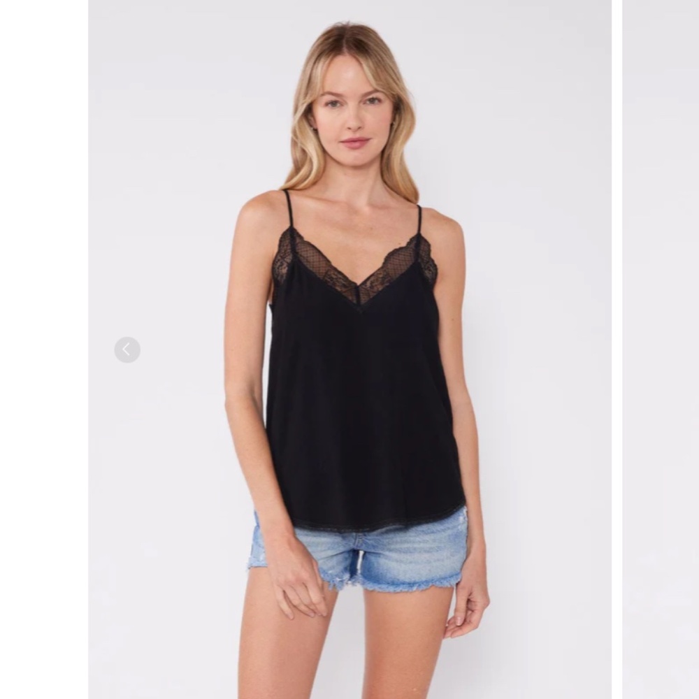 Lovestitch Deja Vu Lace Camisole Black - Size Small - NWT